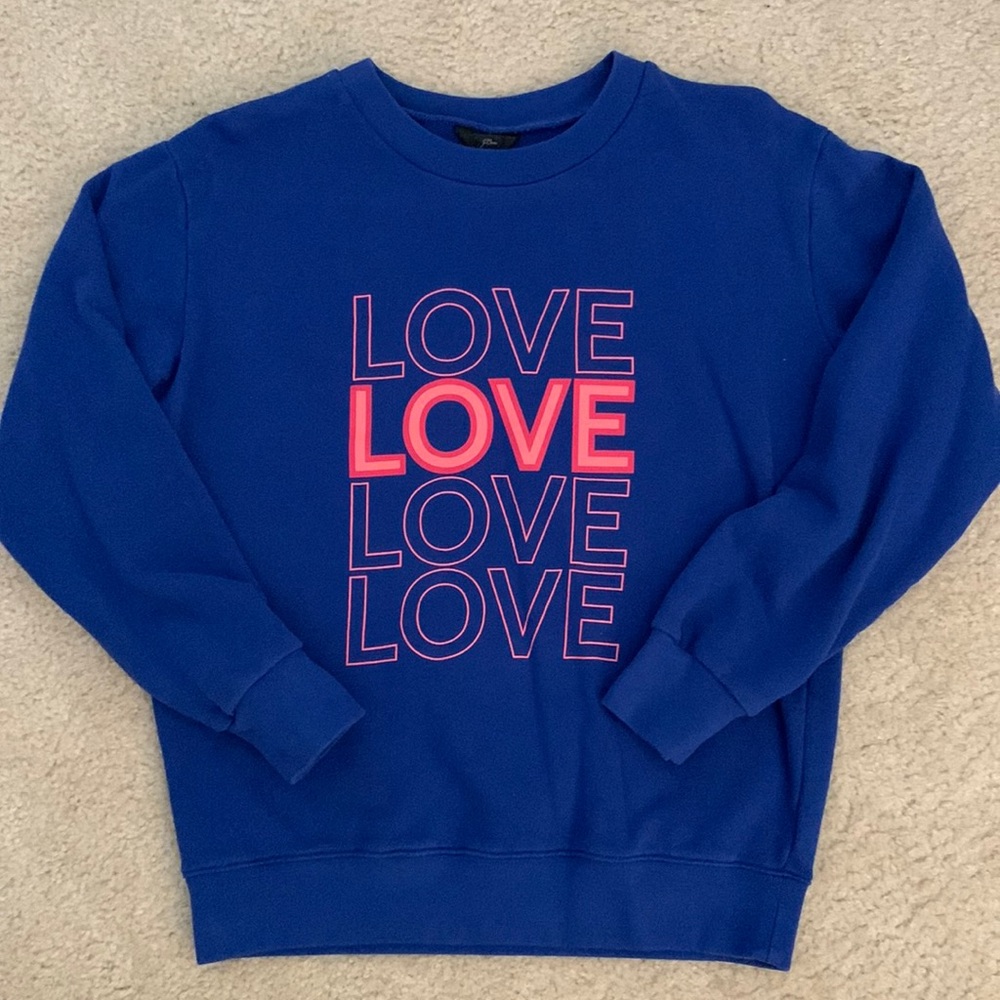 J.Crew “Love” Sweatshirt